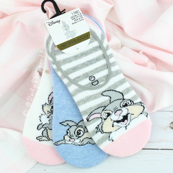Disney Accessories Disney Bambi Thumper Invisible Socks Poshmark